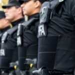 Efectivos de la Policía Federal Argentina durante un operativo de control en la vía pública. Foto de archivo.