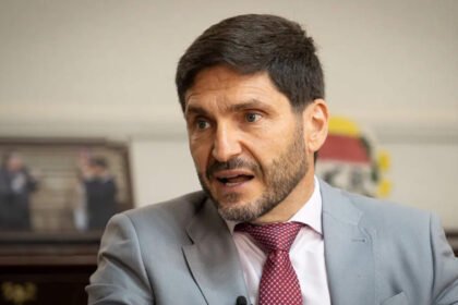 Maximiliano Pullaro, gobernador de la provincia de Santa Fe, en una imagen de archivo.