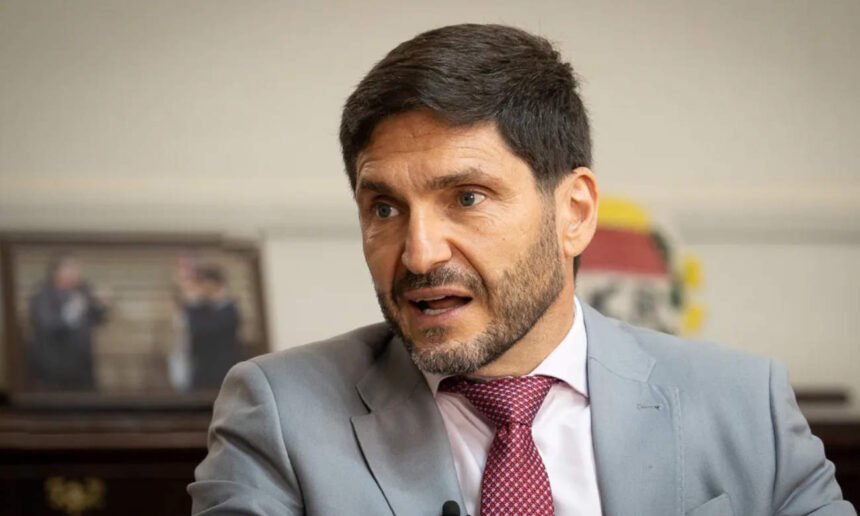 Maximiliano Pullaro, gobernador de la provincia de Santa Fe, en una imagen de archivo.