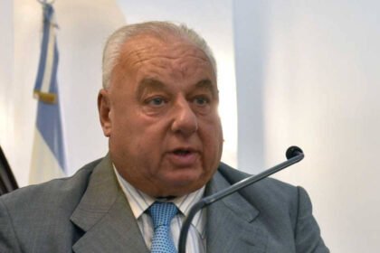 El presidente de la Corte Suprema de Justicia de Santa Fe, Rafael Gutiérrez, en una imagen de archivo.