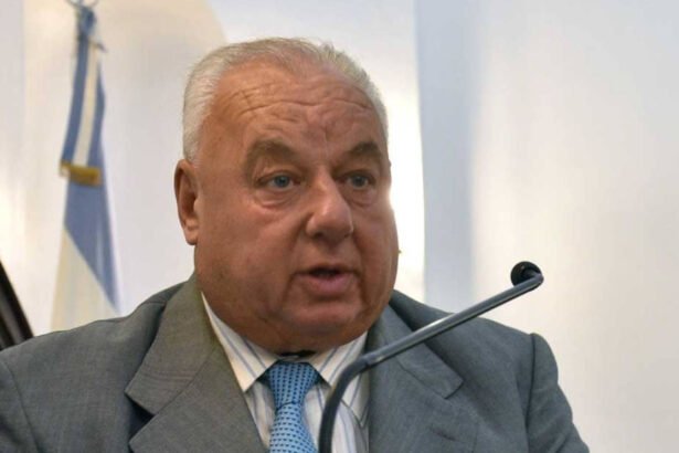 El presidente de la Corte Suprema de Justicia de Santa Fe, Rafael Gutiérrez, en una imagen de archivo.