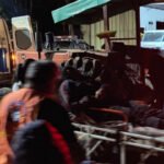 Operativo de rescate y asistencia sanitaria en zona rural anegada de Villa Minetti.