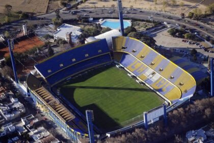 Estadio de Rosario Central en una imagen de archivo, escenario emblemático del fútbol argentino.