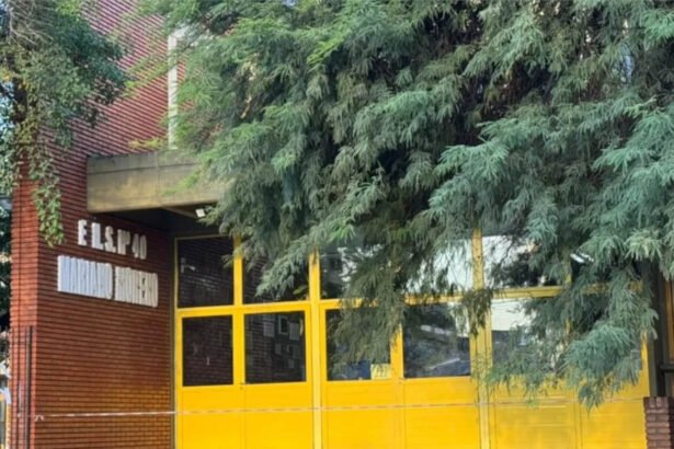 Escuela Nº 40 “Mariano Moreno”, escenario del hecho que conmocionó a la comunidad educativa de San Cristóbal. Foto de archivo.