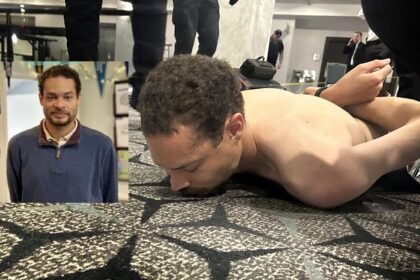 Hombre señalado como autor del ataque es reducido por agentes de seguridad tras el tiroteo en el hotel durante un evento oficial en Washington D.C.