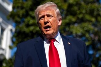 El presidente de Estados Unidos, Donald Trump, en una imagen de archivo durante una intervención pública.