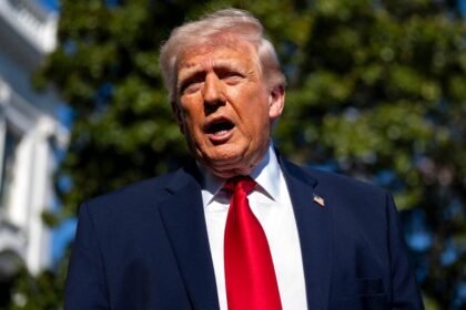 El presidente de Estados Unidos, Donald Trump, en una imagen de archivo durante una intervención pública.