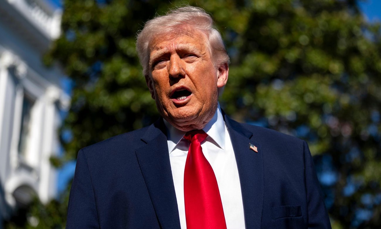 El presidente de Estados Unidos, Donald Trump, en una imagen de archivo durante una intervención pública.