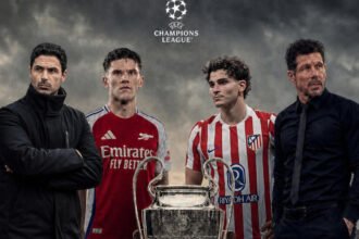 Arsenal y Atlético Madrid se enfrentan en el Emirates Stadium por la revancha de semifinales de la UEFA Champions League, con la serie igualada 1-1 tras el partido de ida en España.