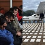 Operativo federal en el norte santafesino tras el secuestro de cocaína transportada en una avioneta clandestina. Foto de archivo.
