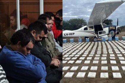 Operativo federal en el norte santafesino tras el secuestro de cocaína transportada en una avioneta clandestina. Foto de archivo.