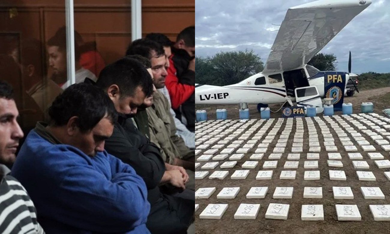 Operativo federal en el norte santafesino tras el secuestro de cocaína transportada en una avioneta clandestina. Foto de archivo.