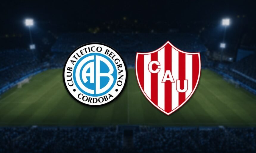 Escudos de Belgrano y Unión de Santa Fe en la previa del duelo por los cuartos de final del Torneo Apertura 2026, con el estadio Julio César Villagra como escenario del cruce eliminatorio. Foto ilustrativa.