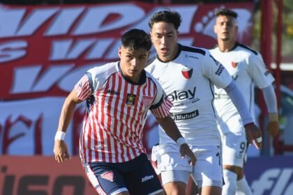 Colón y Los Andes protagonizaron un intenso empate en el estadio Eduardo Gallardón por una nueva fecha de la Primera Nacional. Foto: gentileza.