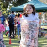 Niñas, niños y familias participando de actividades recreativas y deportivas en la Costanera Oeste de Santa Fe. Foto de archivo (AL).
