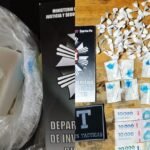 Cocaína, dinero en efectivo, balanzas de precisión y teléfonos celulares fueron secuestrados durante los allanamientos realizados en San Javier.