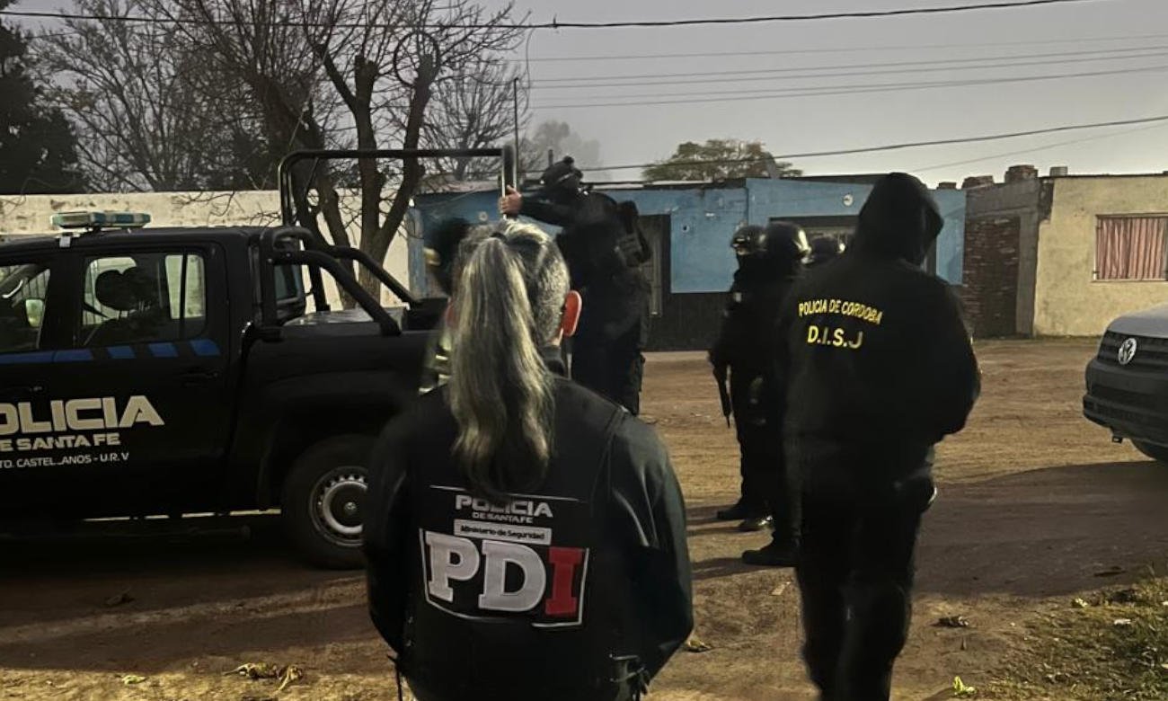 Efectivos policiales participaron de un operativo conjunto en la ciudad de Frontera en el marco de una investigación judicial. Foto: archivo.