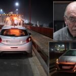El automóvil de Carlos María Ezpeleta fue hallado abandonado sobre el Puente Oroño, en la ciudad de Santa Fe, durante el operativo de búsqueda.