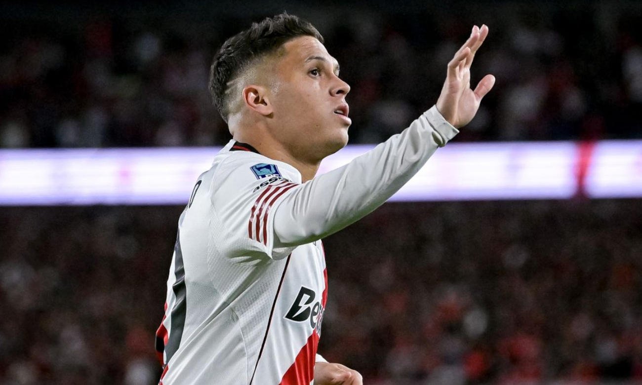 Juan Fernando Quintero durante un partido con la camiseta de River Plate. Foto de archivo.