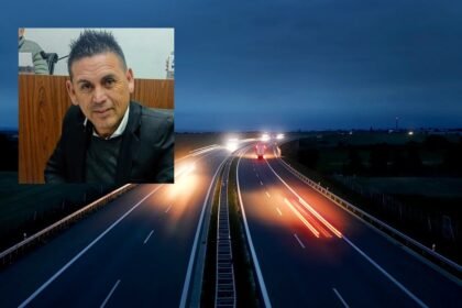 Juanjo Piedrabuena sufrió un ataque a piedrazos mientras viajaba junto a su equipo por la autopista Rosario-Santa Fe. Foto de archivo.