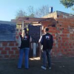 Agentes de la Policía de Investigaciones durante un operativo realizado en la zona de la costa santafesina. Foto de archivo