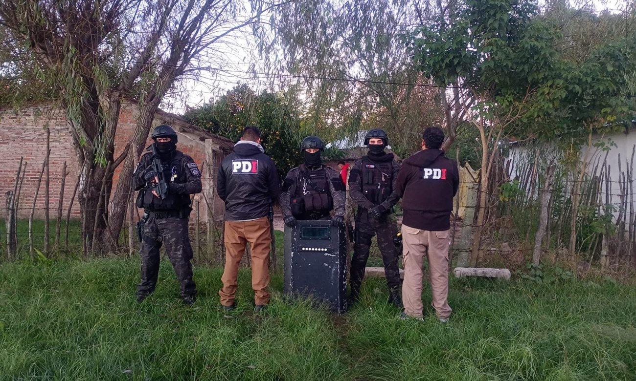 Efectivos de la Policía de Investigaciones realizaron procedimientos en distintos barrios de San Javier en el marco de una causa judicial. Foto: archivo.