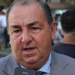 El intendente Juan Pablo Poletti durante una actividad oficial en la ciudad de Santa Fe. Foto de archivo.