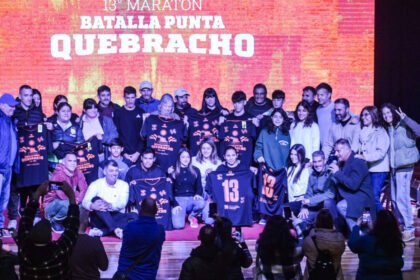 Presentación oficial de la 13ª edición de la Maratón “Batalla Punta Quebracho” en el Centro Cultural Municipal de Puerto General San Martín.