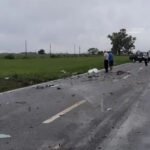 Choque en la Ruta Nacional 34, donde el estado de la calzada muestra deterioros en varios sectores. Foto de archivo.