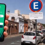 Vehículos estacionados en el área medida de la ciudad de Santa Fe bajo el nuevo sistema SEOM.