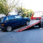 Vehículos retirados de dependencias policiales de la ciudad de Santa Fe durante un operativo de ordenamiento provincial. Foto: Gobierno de Santa Fe.