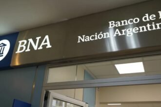Sucursal del Banco Nación en una imagen de archivo. La entidad continúa incorporando herramientas de financiamiento y refinanciación para sus clientes.