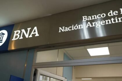 Sucursal del Banco Nación en una imagen de archivo. La entidad continúa incorporando herramientas de financiamiento y refinanciación para sus clientes.
