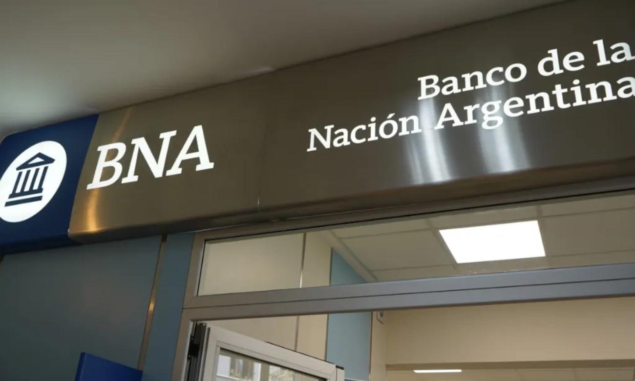 Sucursal del Banco Nación en una imagen de archivo. La entidad continúa incorporando herramientas de financiamiento y refinanciación para sus clientes.