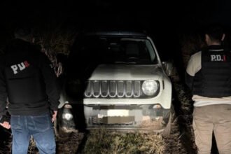 Efectivos de la Policía de Investigaciones realizaron tareas operativas y periciales que permitieron recuperar una camioneta denunciada como robada en la provincia de Santa Fe.