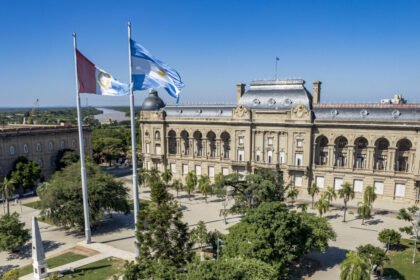 La Casa de Gobierno de la provincia de Santa Fe, en una imagen de archivo.