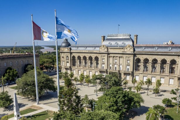 La Casa de Gobierno de la provincia de Santa Fe, en una imagen de archivo.