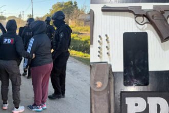 Agentes de la PDI llevaron adelante allanamientos en el norte de la ciudad de Santa Fe por una investigación por tenencia indebida de armas de fuego.