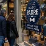 Clientes recorren comercios durante las jornadas de ventas por el Día del Padre en distintos centros comerciales del país.