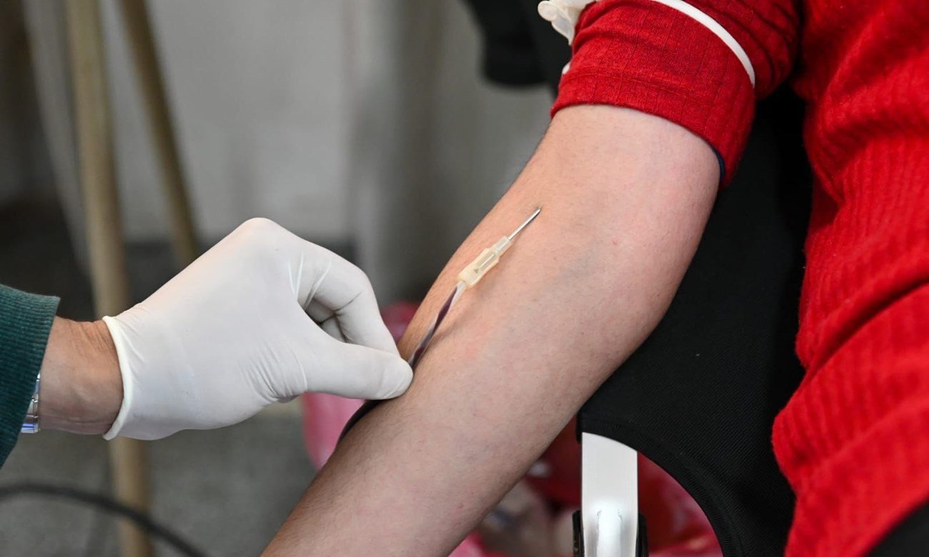 Jornada de donación voluntaria de sangre organizada por Cudaio en la provincia de Santa Fe.