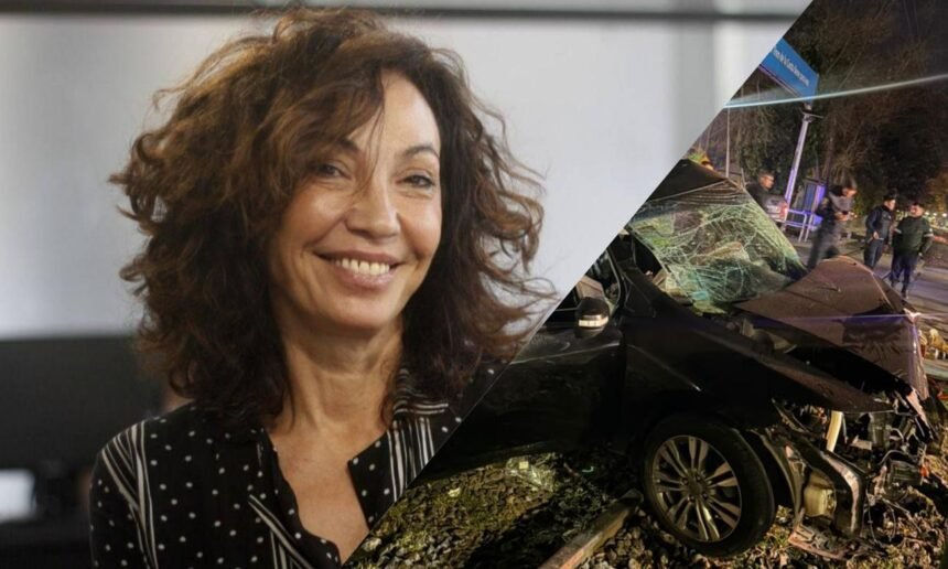 Ernestina Pais durante una presentación pública. La periodista y conductora desarrolló una extensa trayectoria en la televisión y la radio argentina.