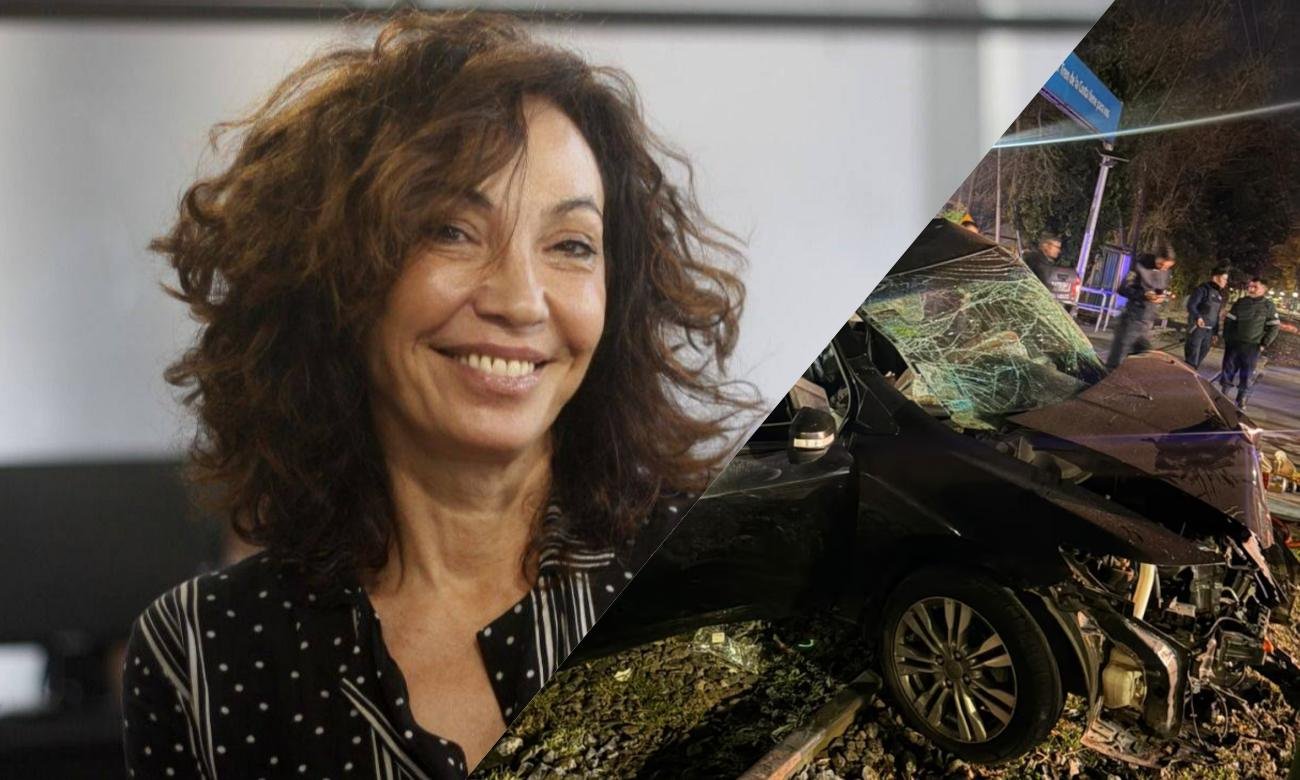 Ernestina Pais durante una presentación pública. La periodista y conductora desarrolló una extensa trayectoria en la televisión y la radio argentina.