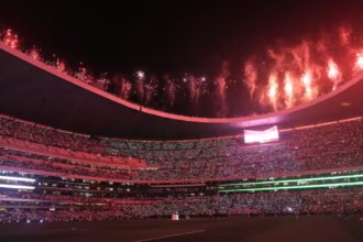 Foto de archivo del Estadio Azteca, uno de los escenarios más emblemáticos del fútbol mundial, ubicado en Ciudad de México.