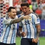 Lionel Messi celebra uno de sus goles con la Selección Argentina durante el Mundial 2026, en una actuación que amplió su récord como máximo goleador histórico de las Copas del Mundo.