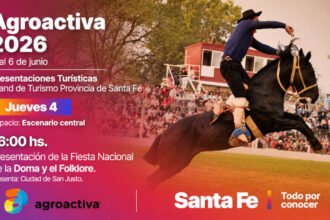 La Fiesta Nacional de la Doma y el Folklore de San Justo será presentada oficialmente en AgroActiva 2026, una de las exposiciones agropecuarias más importantes de Argentina, en el marco de las acciones de promoción turística impulsadas por la Provincia de Santa Fe.