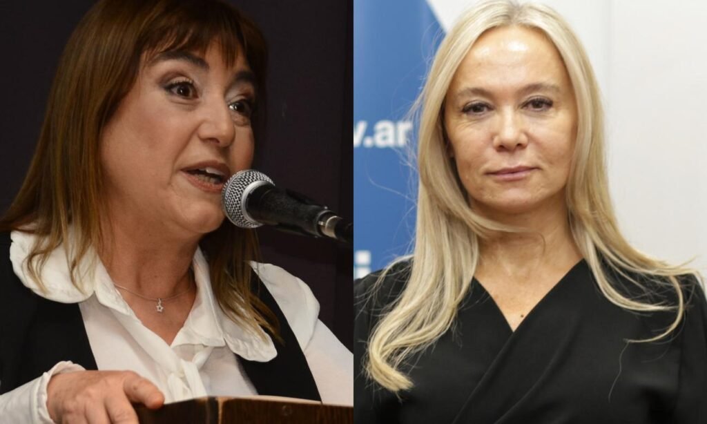 Estrella Jorgelina Moreno Robinson y María Cecilia Vranicich, titulares del Ministerio Público de la Defensa y del Ministerio Público de la Acusación de Santa Fe. Foto de archivo.