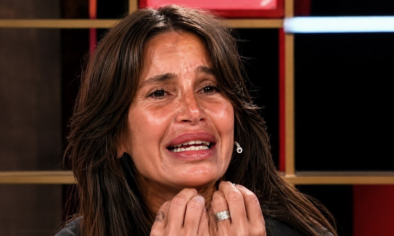 Florencia Peña en una participación televisiva marcada por un momento de fuerte carga emocional. Foto de archivo.