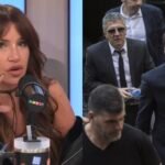 Florencia Peña durante una transmisión en vivo. La conductora quedó envuelta en una polémica tras difundir una información que luego fue desmentida. Foto de archivo.