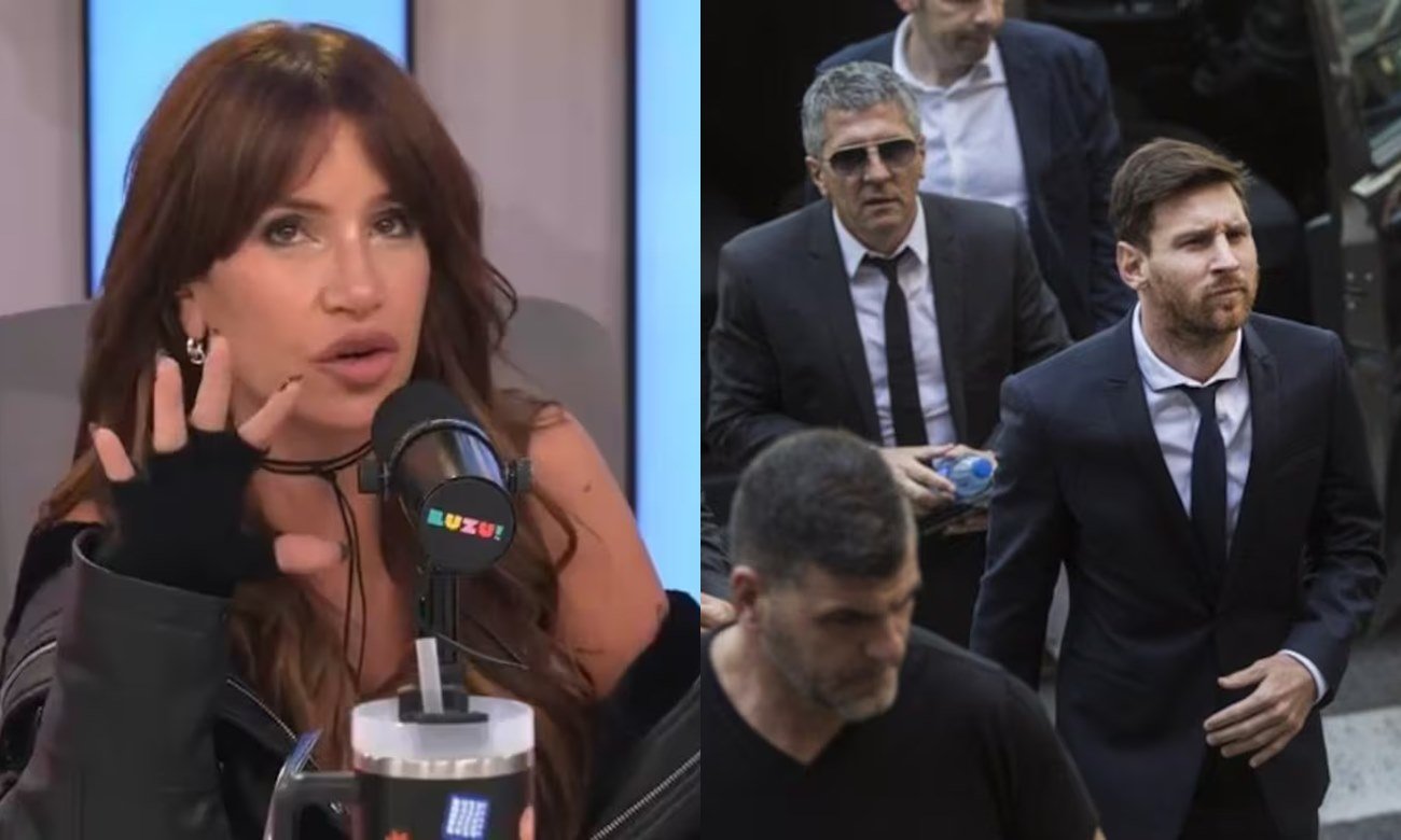 Florencia Peña durante una transmisión en vivo. La conductora quedó envuelta en una polémica tras difundir una información que luego fue desmentida. Foto de archivo.