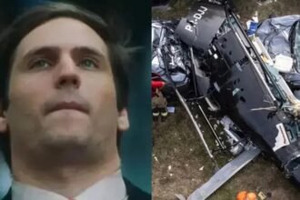 Restos de las aeronaves involucradas en el accidente ocurrido en Recreio dos Bandeirantes, Río de Janeiro, donde murieron seis personas, entre ellas el influencer argentino Gaspi.